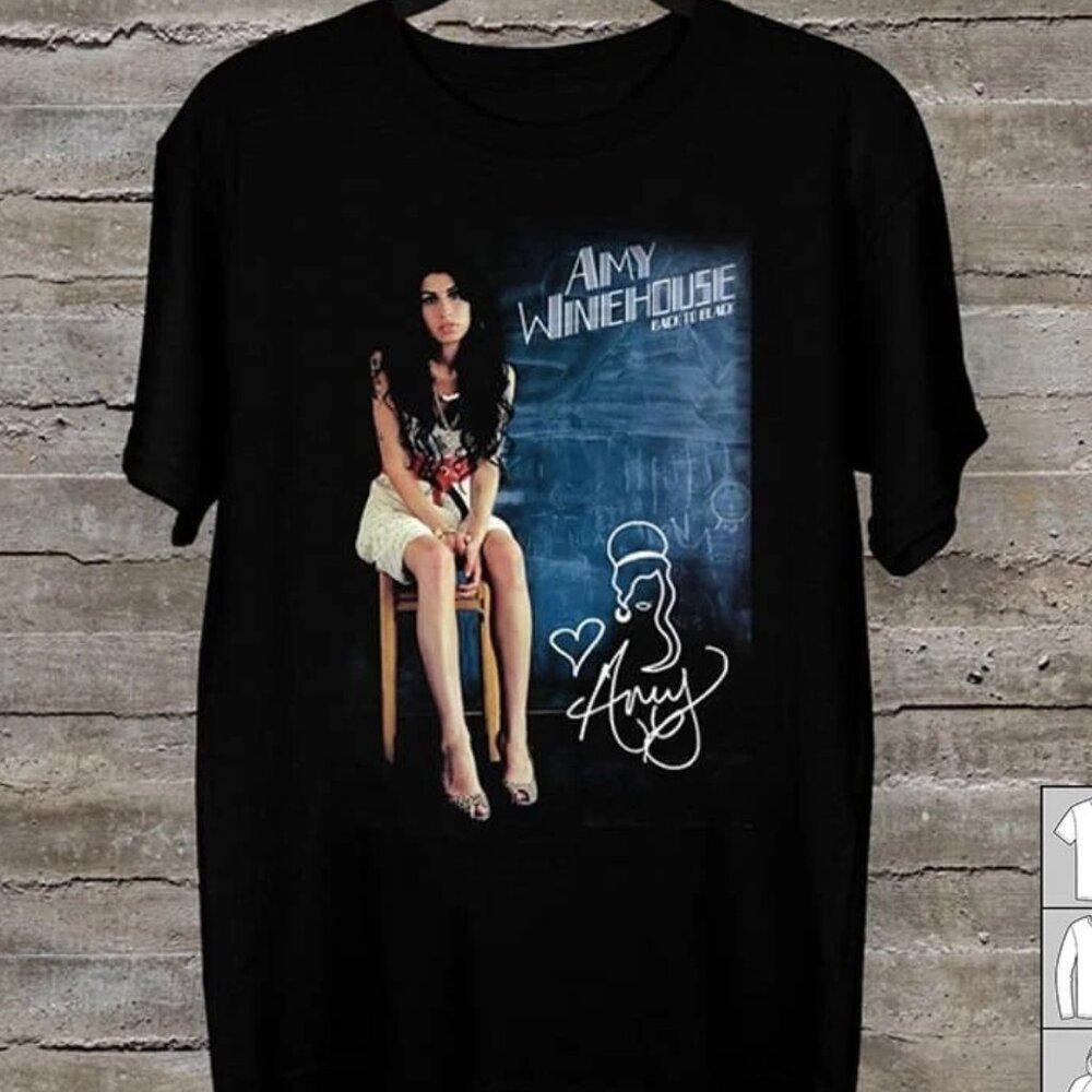 New Amy Winehouse Signature Retro Gift For Fans Unisex 73
